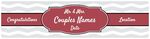 Wedding Banner - Red