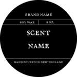 Hand Poured (Circle)
