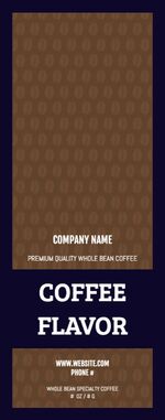 Coffee Bean Pattern - Wrap