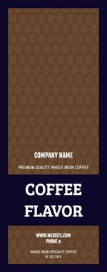 Coffee Bean Pattern - Wrap