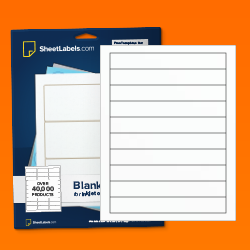 7.25x1 Labels - SL541 | SheetLabels.com®