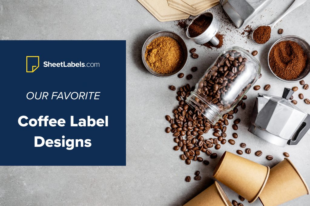 Our Favorite Coffee Labels - SheetLabels.com