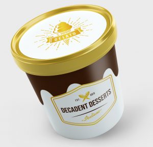 ice cream packaging