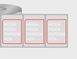 clear roll labels
