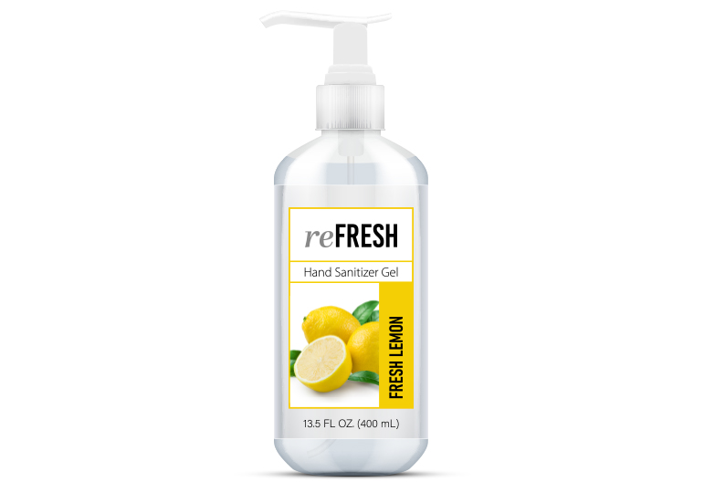 lemon scented hand sanitizer 