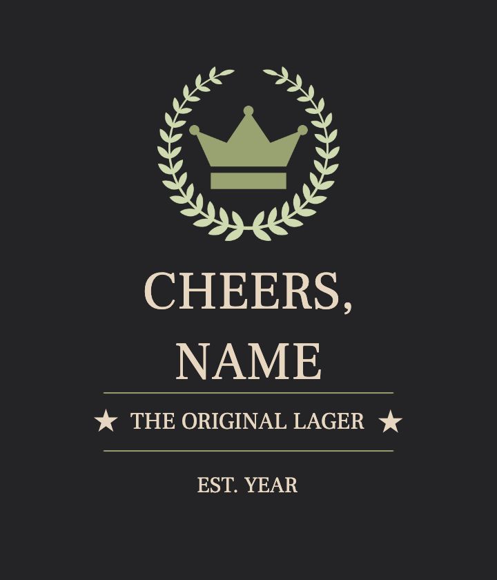 Classic Beer Label