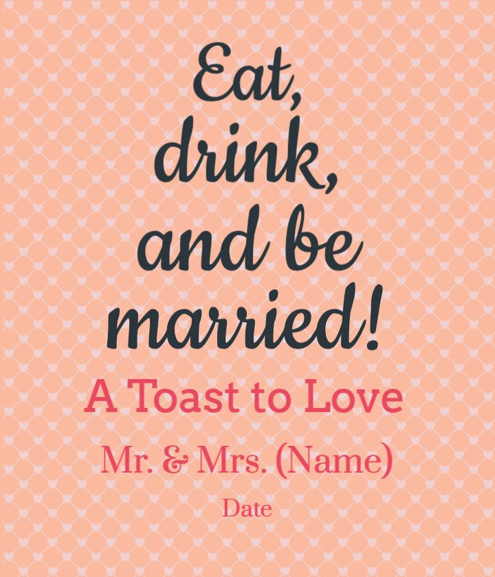 Toast to Love