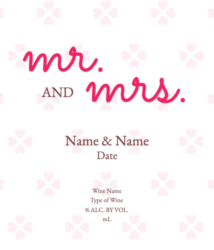 Mr. & Mrs.