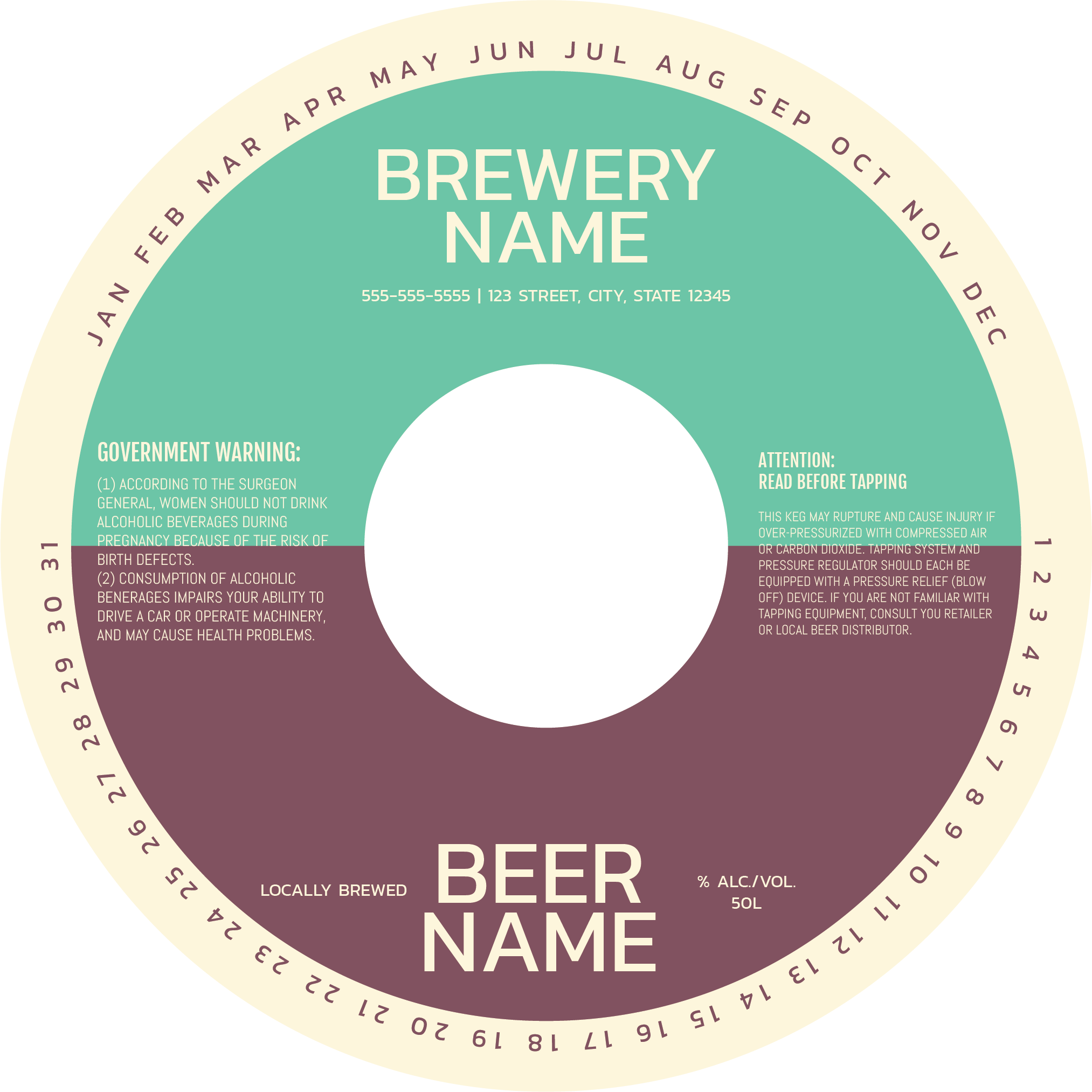 7" Hip Brew