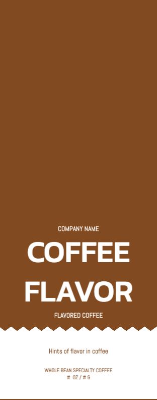 Coffee Label Templates Design Free Online Sheetlabels Com