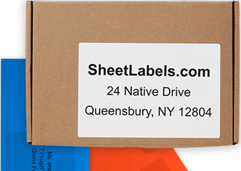 blank shipping labels