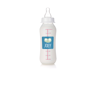 printed baby bottle labels