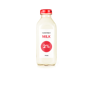 printed milk labels