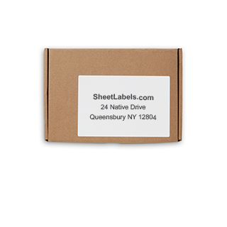 blank shipping labels