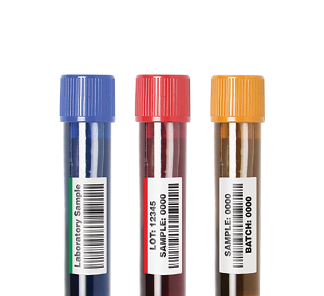 blank test tube labels