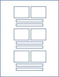 2.1875x1.625 Labels - Frosty Clear Matte (for laser & inkjet printers) - Rectangle - SL202-XC