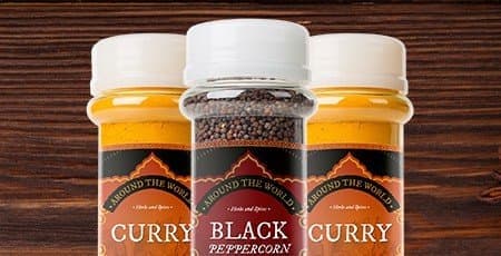 Printed Spice Labels