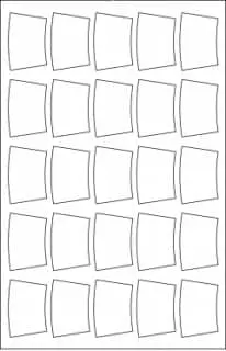 SL9020 - 2.8125" X 1.8885" on 17" Sheet Labels