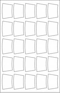 SL9020 - 2.8125&quot; X 1.8885&quot; on 17&quot; Sheet Labels