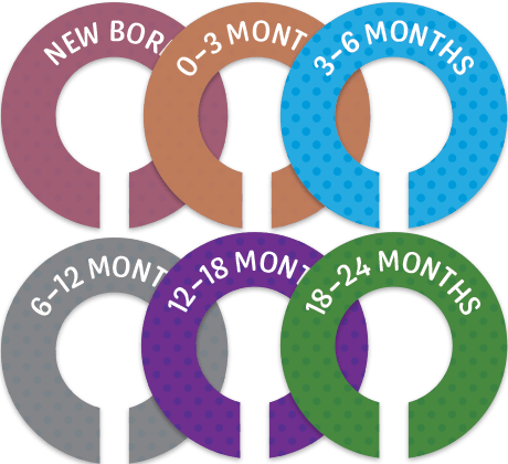 Clothing Divider Labels Clothing Divider Labels
