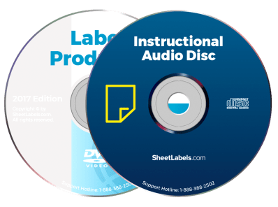 CD DVD Media Labels