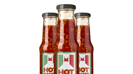 blank hot sauce labels