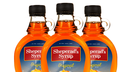 blank syrup labels