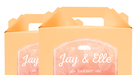 blank bakery labels