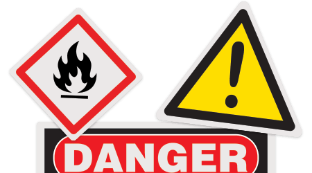 Warning Labels, Blank or Custom Printed Labels