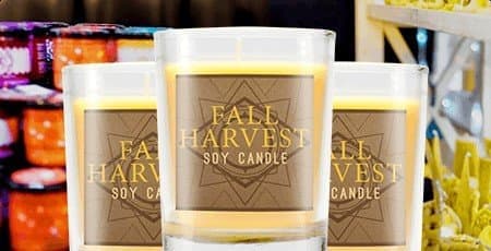 Candle Labels  Laser Inkjet Labels