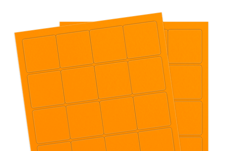 Fluorescent Orange (for laser & inkjet printers)