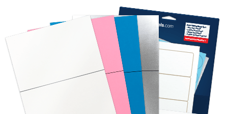 half sheet labels half sheet labels