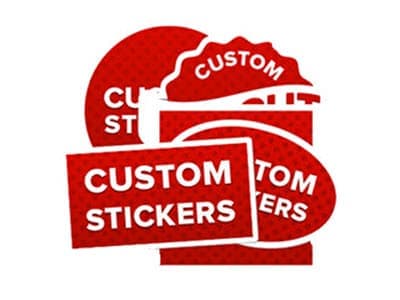 custom printed stickers