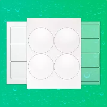 Weatherproof Inkjet Printer Labels