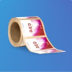 roll labels - custom printed labels on a roll