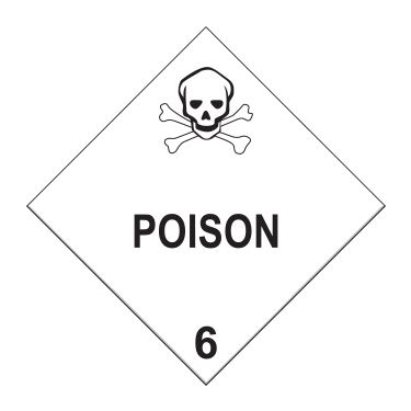 Poison Hazard Labels