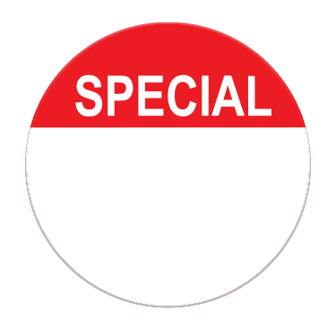 Special Circle Retail Label