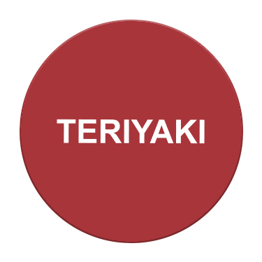 Teriyaki Flavor Label