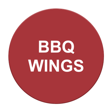 BBQ Wings Label