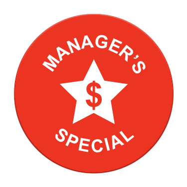 Manager's Special Label