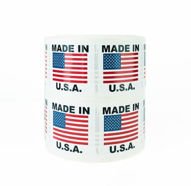 Made in USA label