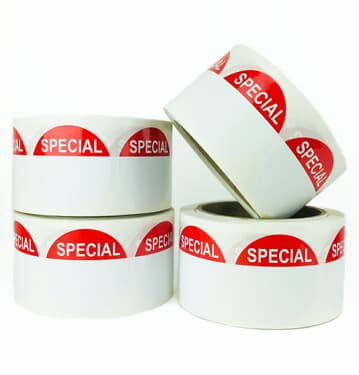 Special Circle Retail Label