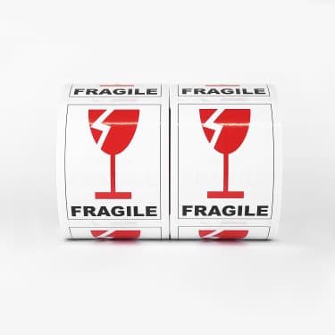 Fragile, Broken Glass Stickers