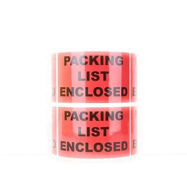 Packing List Enclosed Label