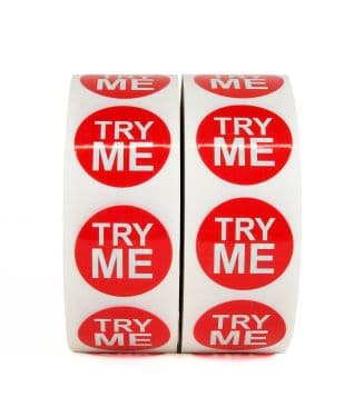 Try Me Label